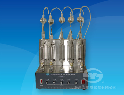 SYD-380B型石油產品硫含量試驗器（燃燈法）